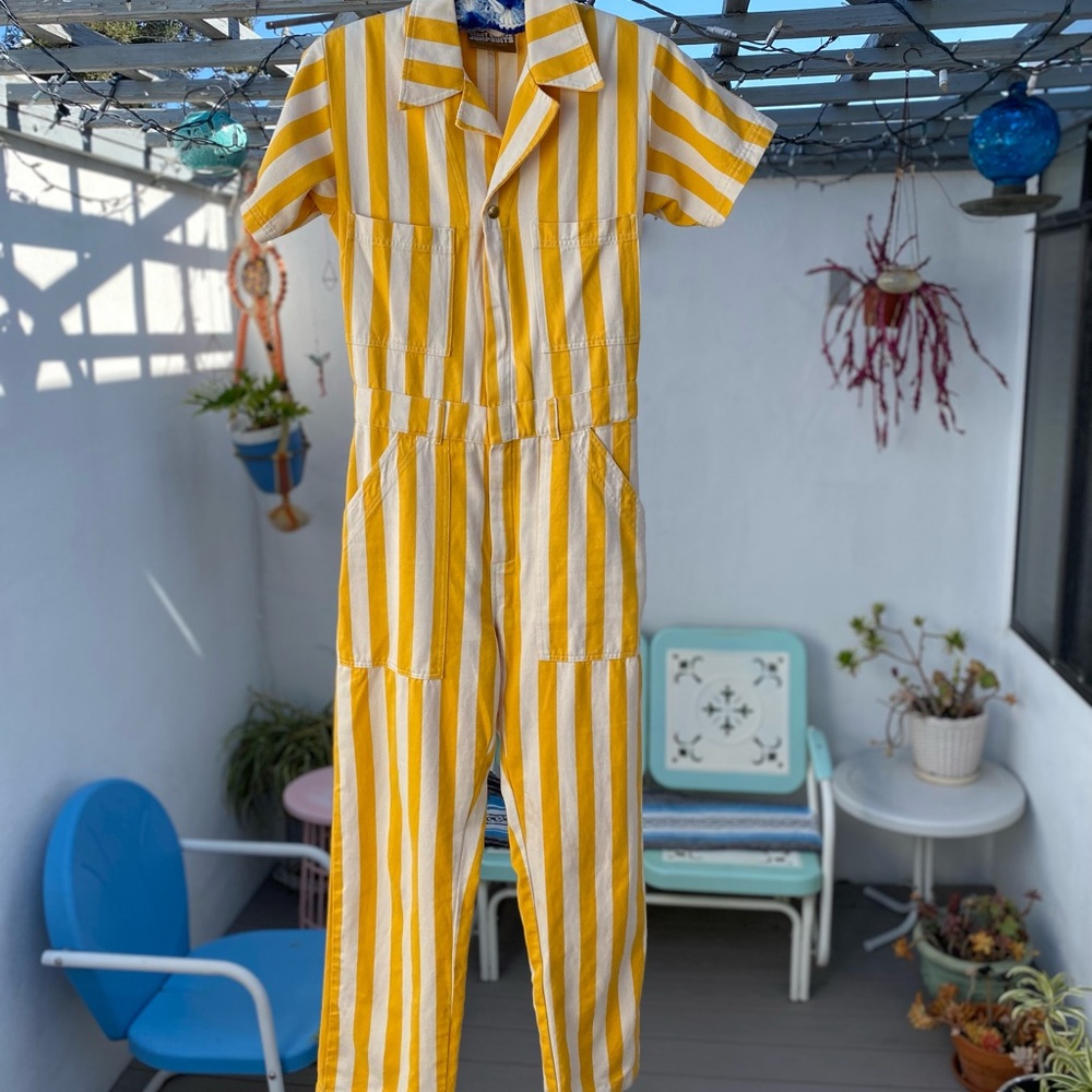 Big Bud Press Short-Sleeve Jumpsuit (size small)